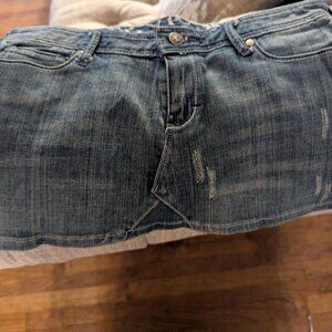 So Cal Mini Short Denim Skirt  Size M